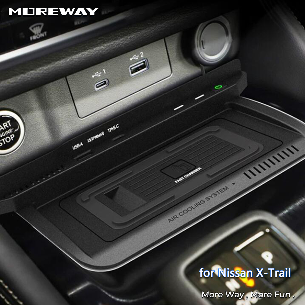 Wireless Car Charger Mount Fast Charging - Carregador Sem Fio para Carro Nissan